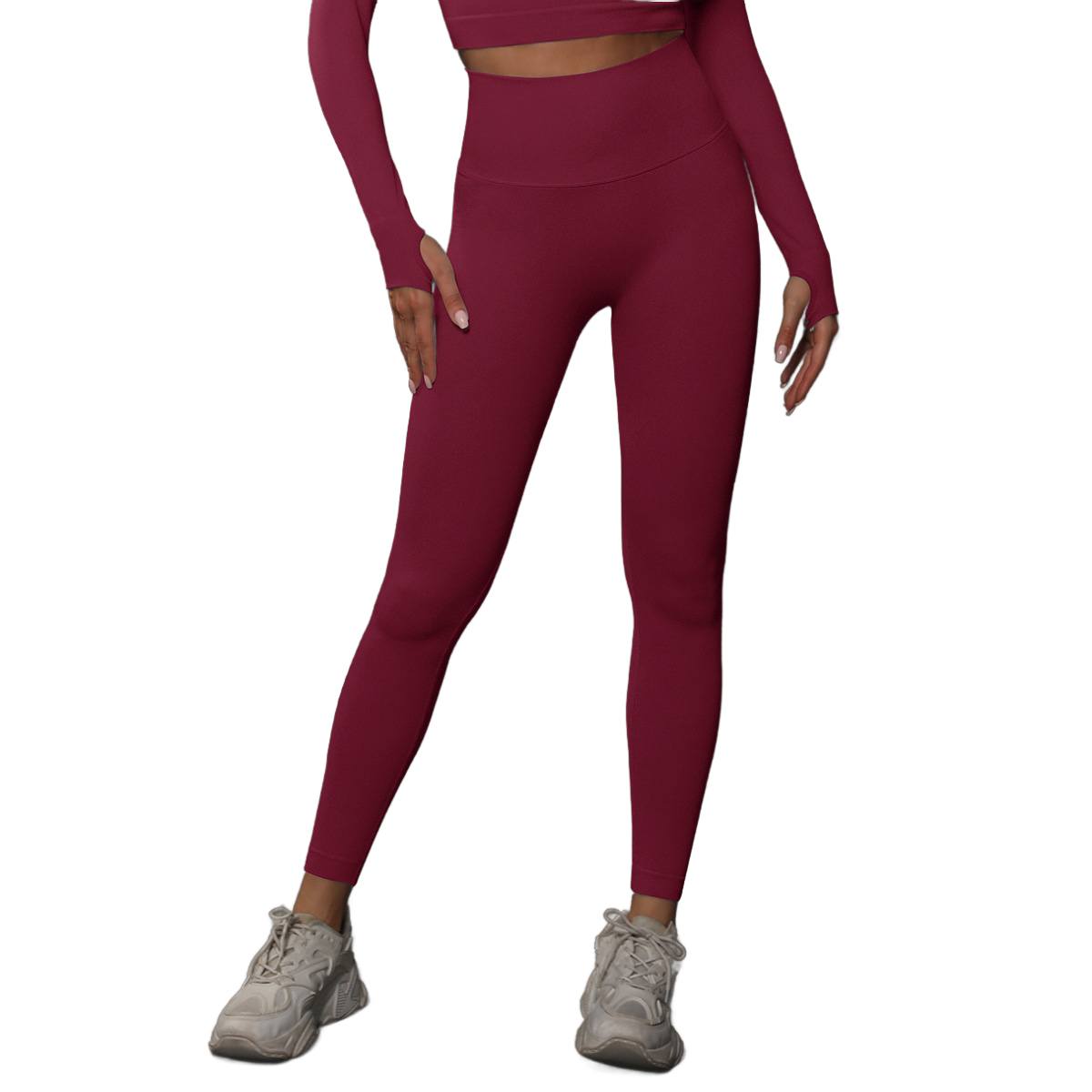 Formende Leggings – Burgund