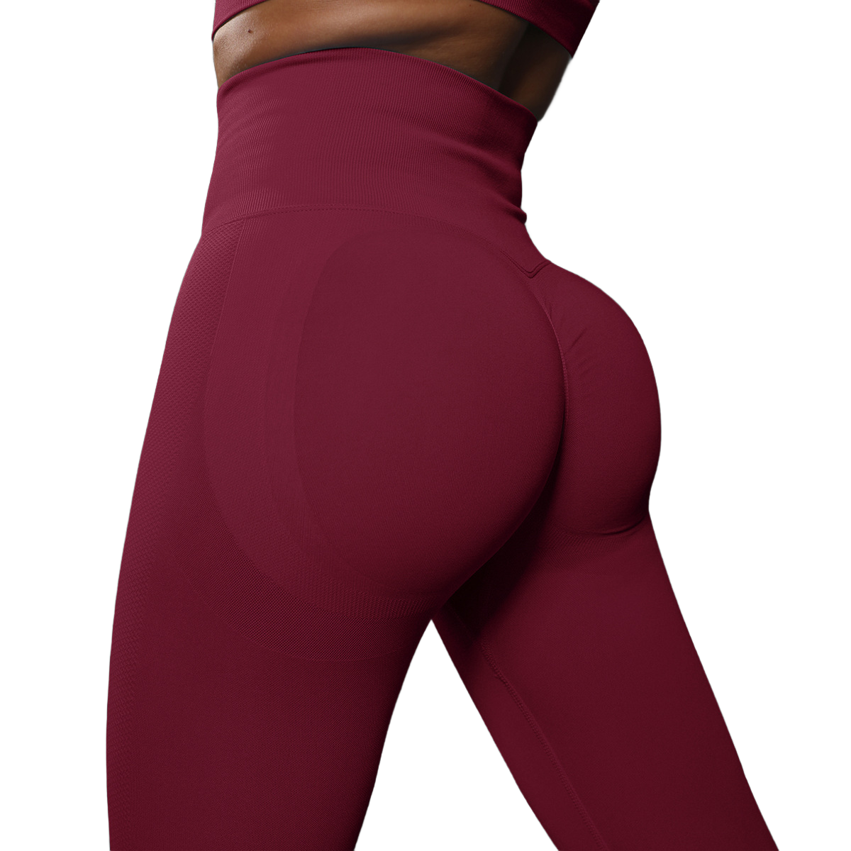 Formende Leggings – Burgund