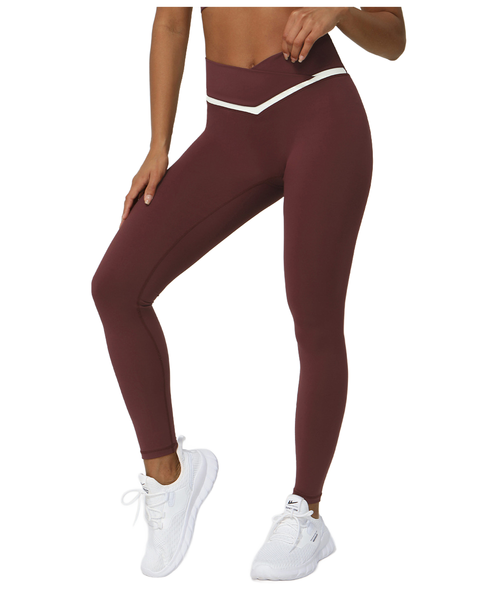 Formende Leggings – Burgund