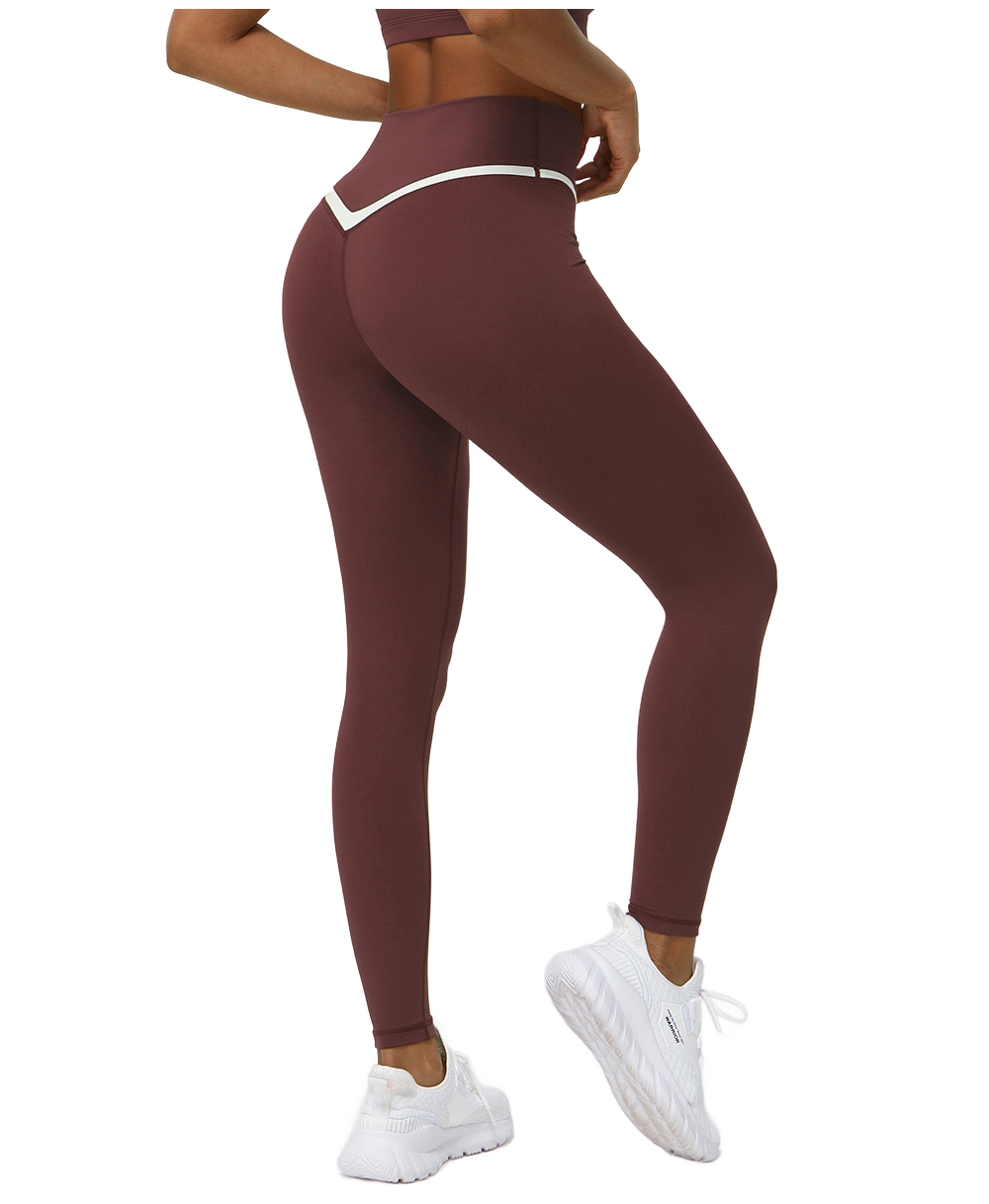 Formende Leggings – Burgund