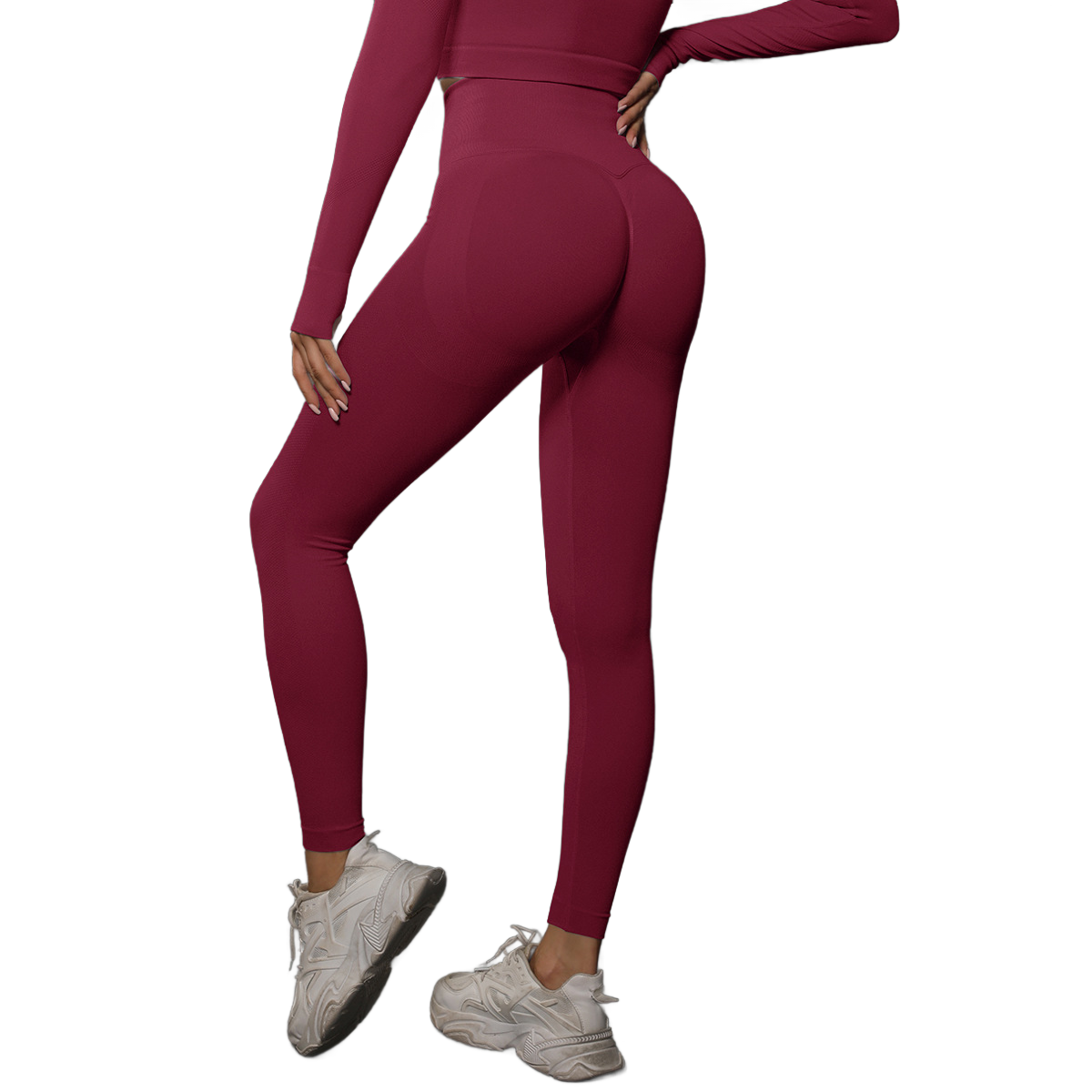 Formende Leggings – Burgund