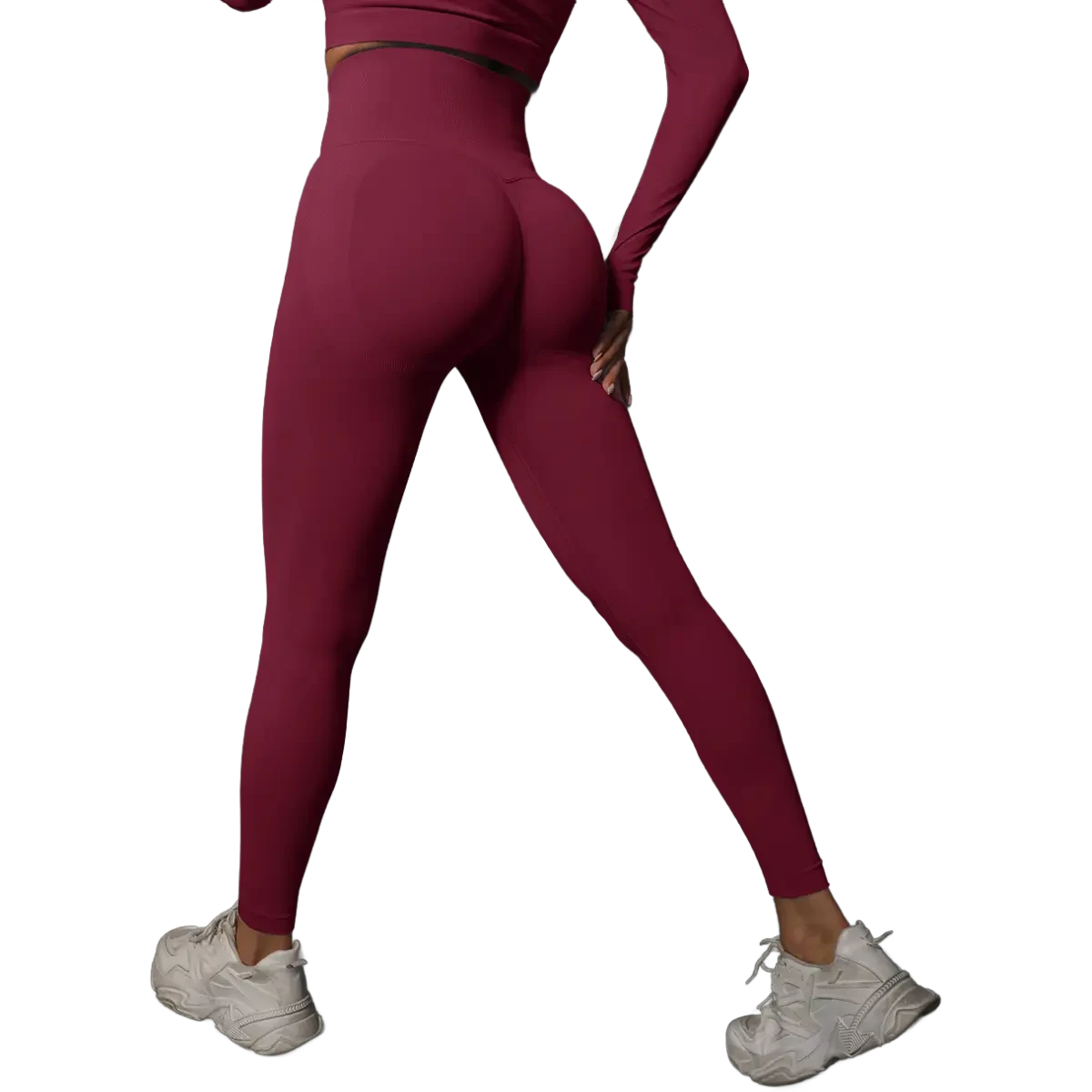 Formende Leggings – Burgund