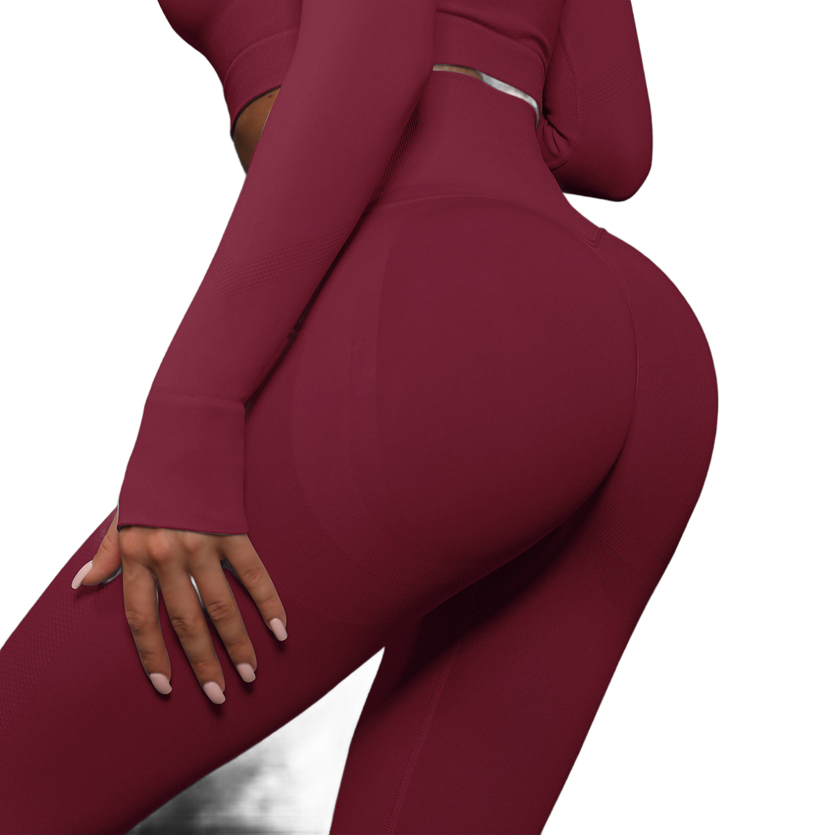 Formende Leggings – Burgund