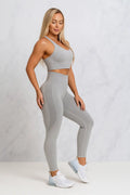 Formende Leggings – Hellgrau