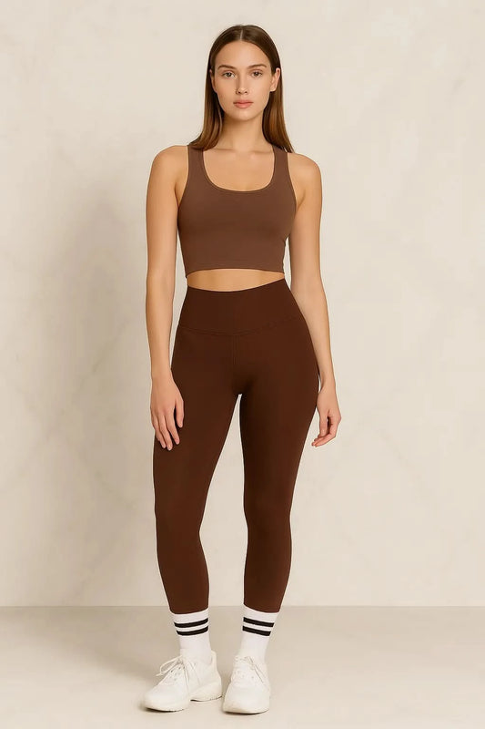 Formende Leggings – Braun