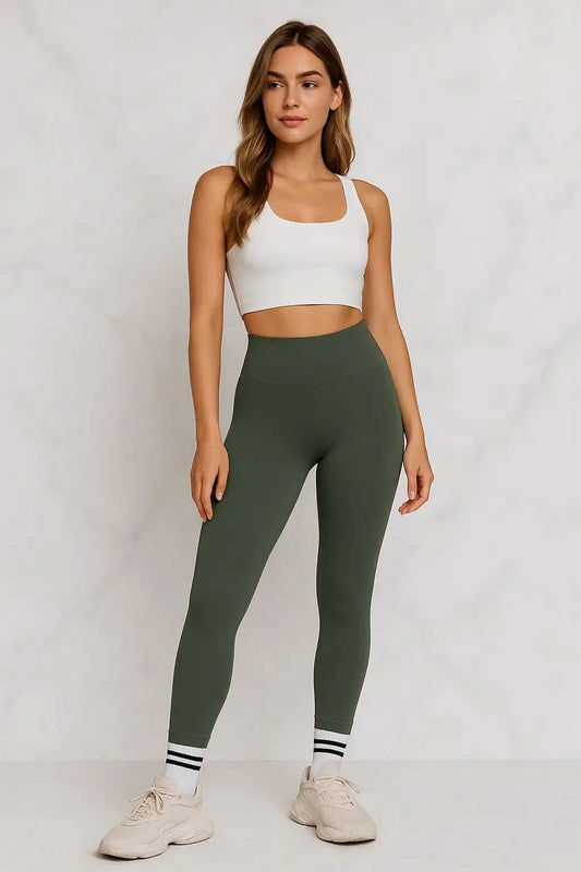 Formende Leggings – Hellgrau