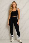 Formende Leggings – High Waist Bestseiier Schwarz