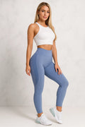Formende Leggings – Hellblau