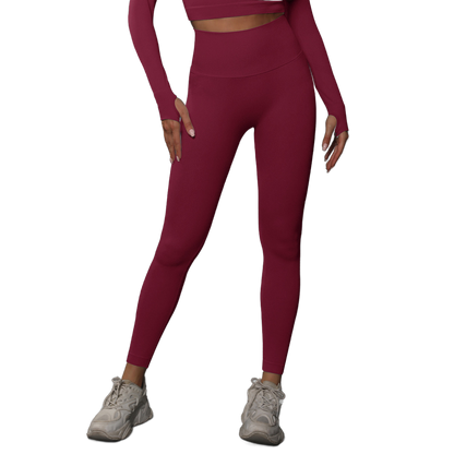 Formende Leggings – Burgund