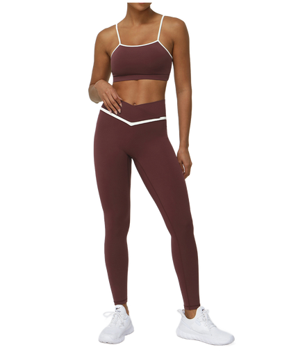 Formende Leggings – Burgund