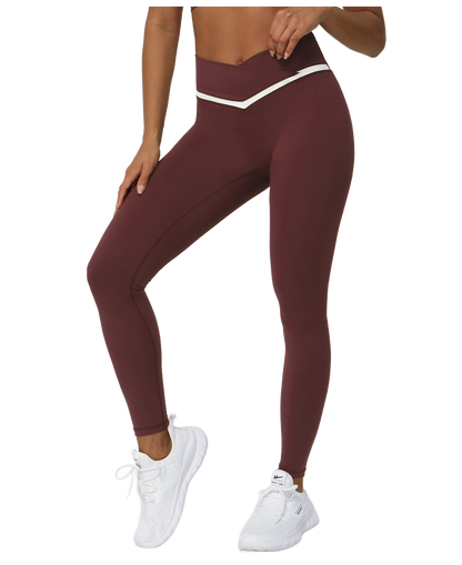 Formende Leggings – Burgund