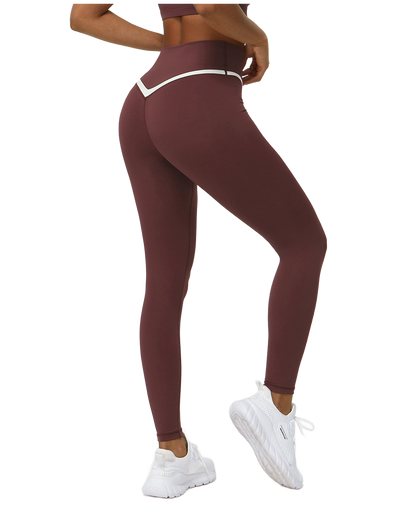 Formende Leggings – Burgund