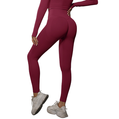 Formende Leggings – Burgund